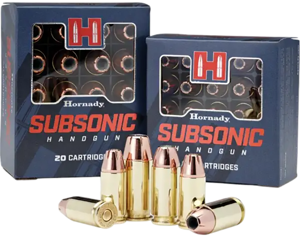 HORNADY 90287 SUBSONIC HANDGUN 9MM 147 GRAIN XTP SUBSONIC 25 RNDS