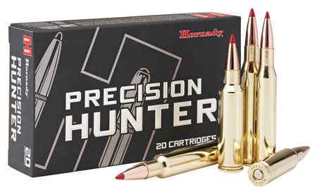 HORNADY 85578 PRECISION HUNTER 7MM-08 REM 150 GR ELD-X 20 RNDS