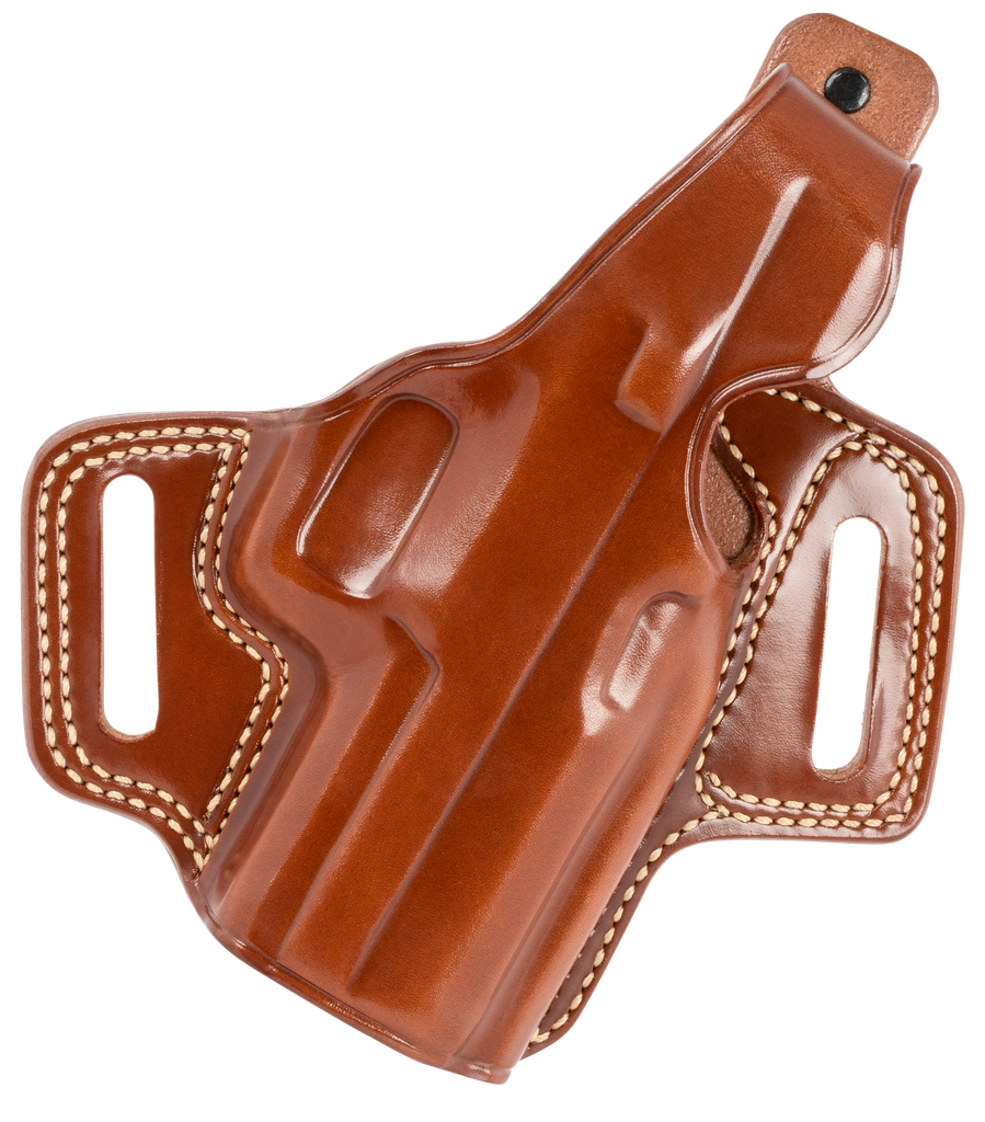GALCO FLETCH OWB TAN LEATHER BELT SLIDE FITS SIG SAUER P320 COMPACT FITS SIG P320X COMPACT FITS SIG M18 RIGHT HAND FL822