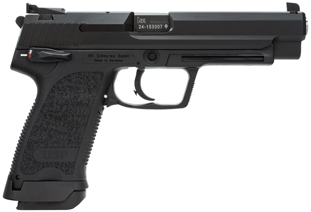 HECKLER & KOCH 81000363 USP EXPERT V1 9MM LUGER 18+1, 5.19" BLACK