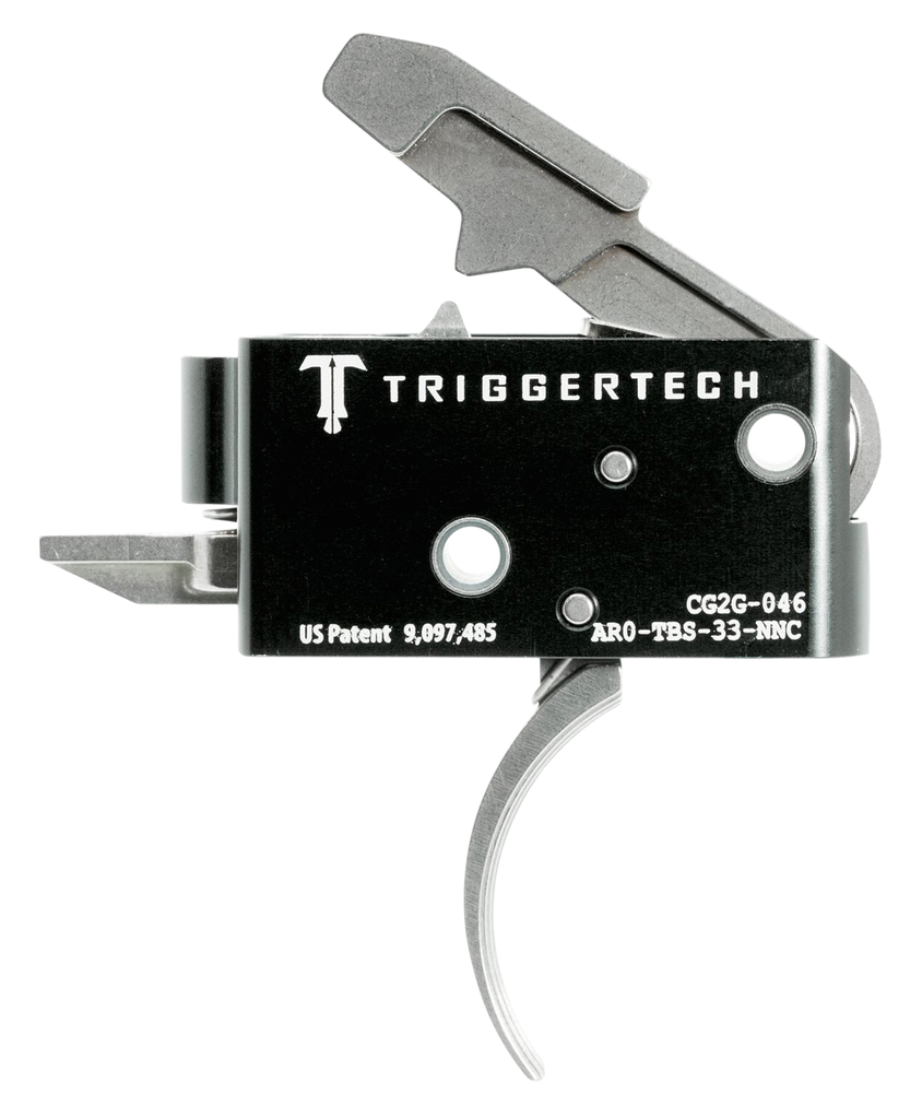 TRIGGERTECH AR0-TBS-33-NNC COMPETETIVE 2-STAGE AR-15 3.5LB TRIGGER CURVED