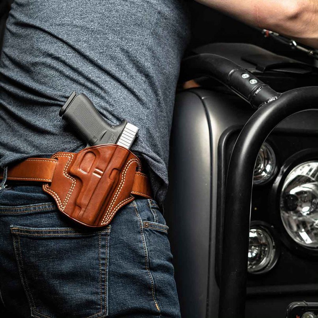 GALCO CM834 COMBAT MASTER GLOCK 48 M&P SHIELD TAN 