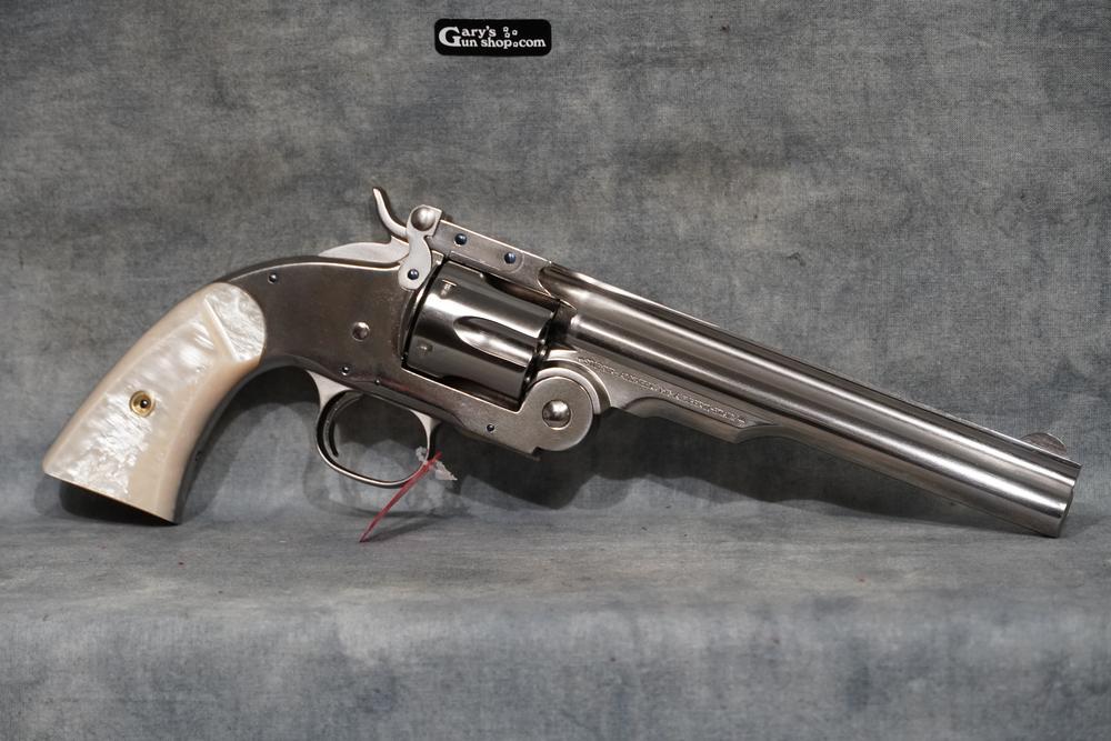 A. UBERTI 348572 45 LC 1875 SCHOFIELD NICKEL 7" BBL 