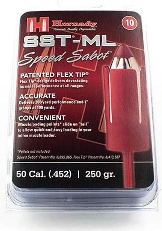HORNADY 50CAL SST-ML SPEED SABOT 250 GRAIN