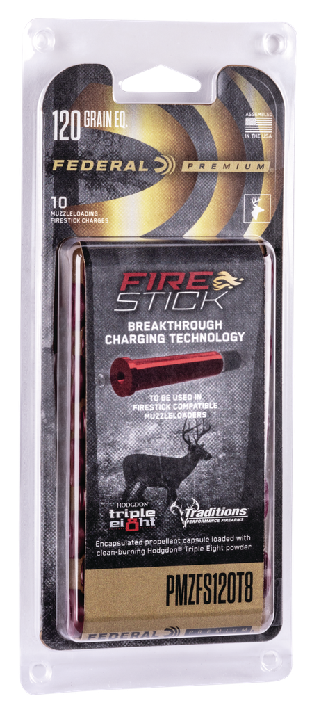 FEDERAL PREMIUM, FED PMZFS120T8 FIRESTCK 120 *TRAD NITRO ONLY 10/10