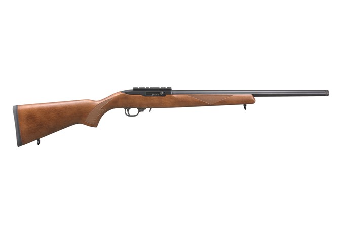 RUGER 22LR 10/22 LIGHT VARMINT 20" THREADED BBL WALNUT 31166