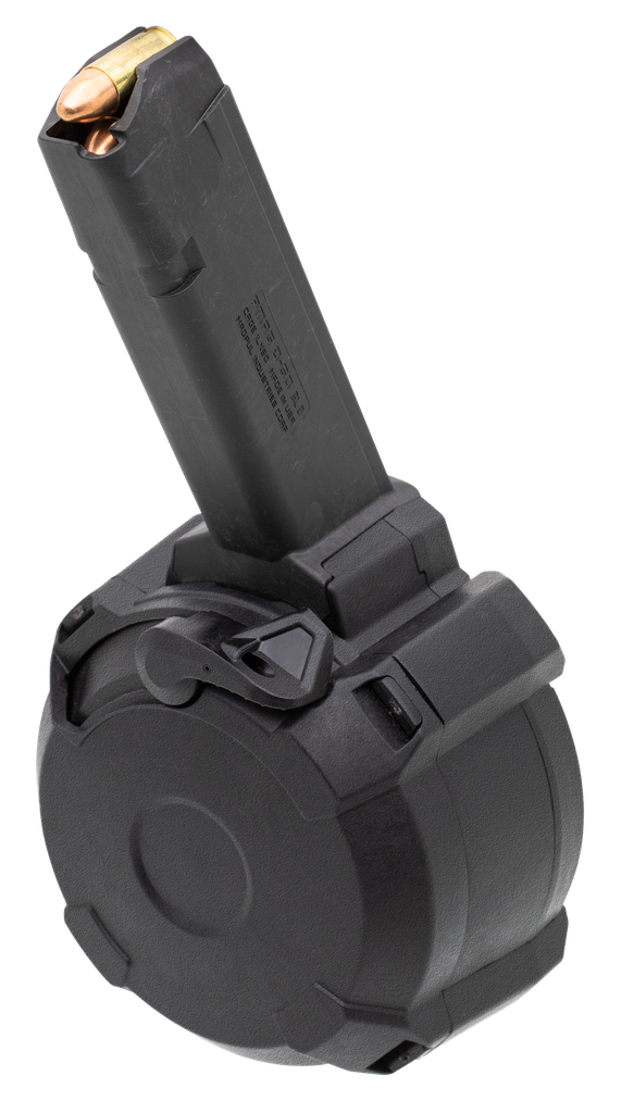 MAGPUL MAG1033-BLK PMAG GL9 50RD DRUM 9MM LUGER COMPATIBLE W/GLOCK
