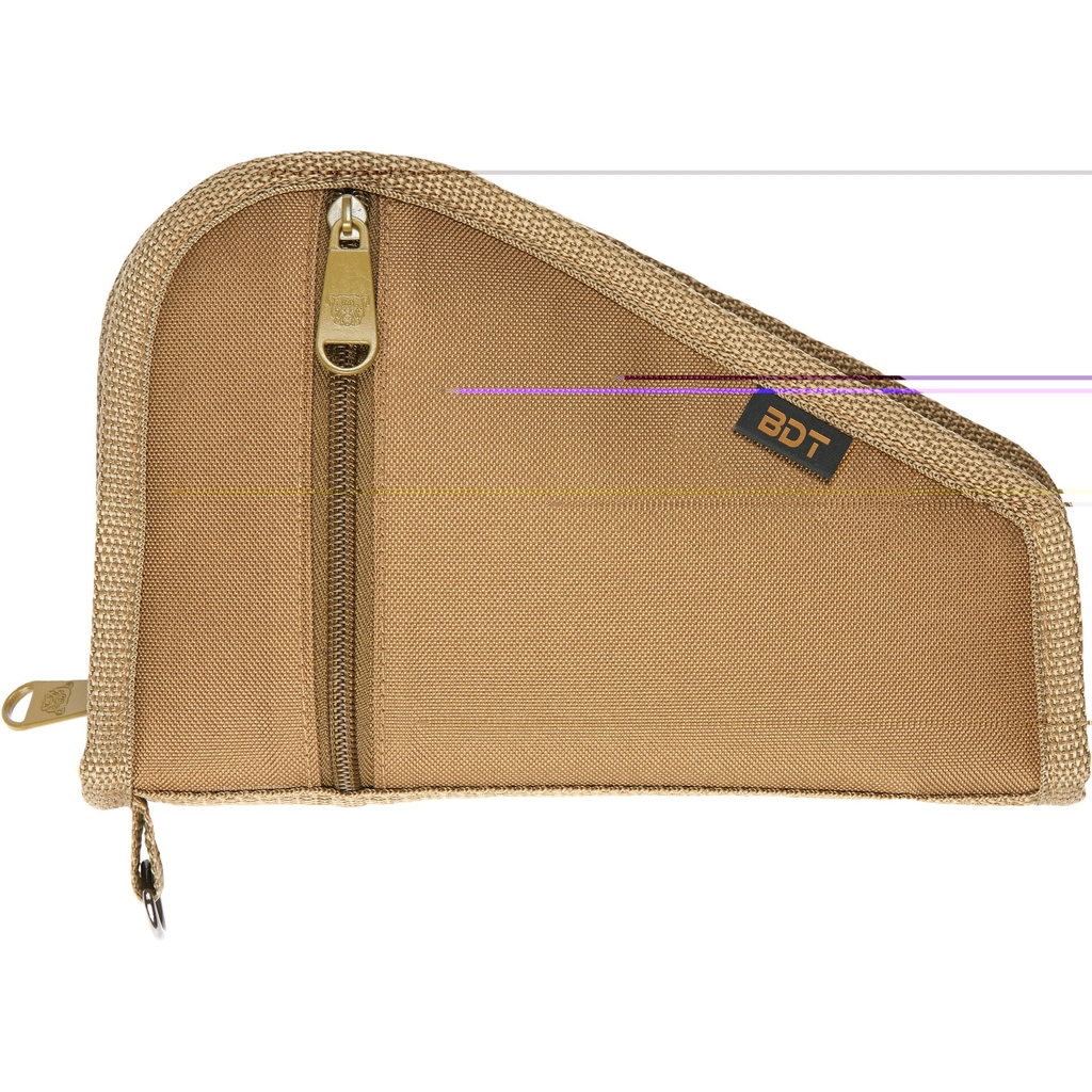 BULLDOG BDT619T DELUXE SMALL PISTOL CASE TAN