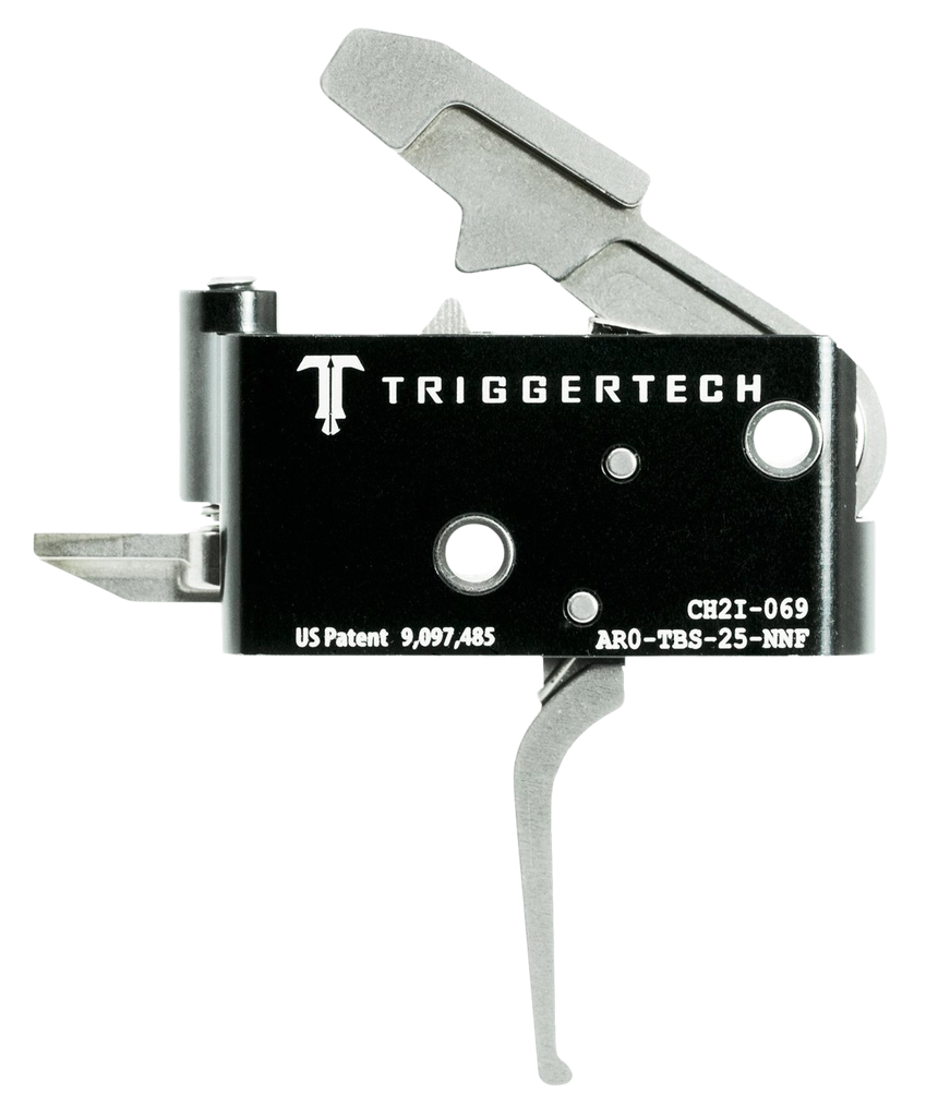 TRIGGERTECH AR0-TBS-25-NNF ADAPTABLE 2.5-5 LB TWO STAGE FLAT TRIGGER