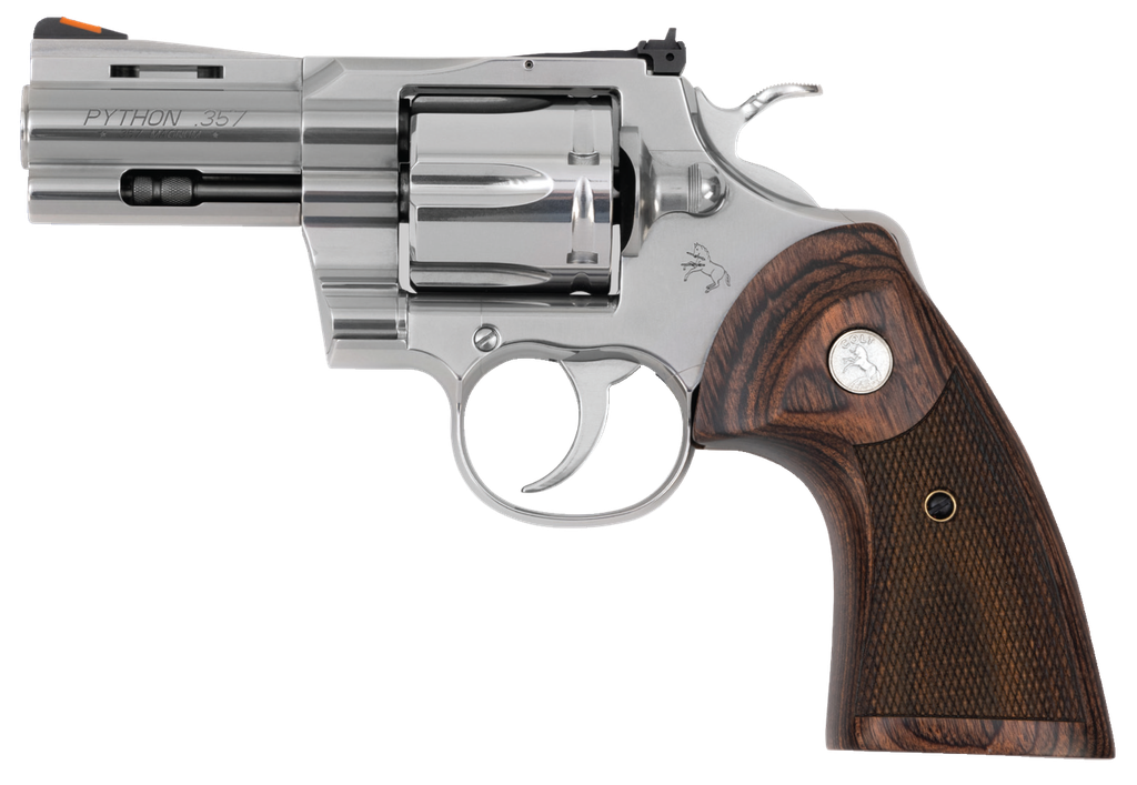 COLT PYTHON-SP3WTS PYTHON 357 MAGNUM BRIGHT STAINLESS 3" BBL 