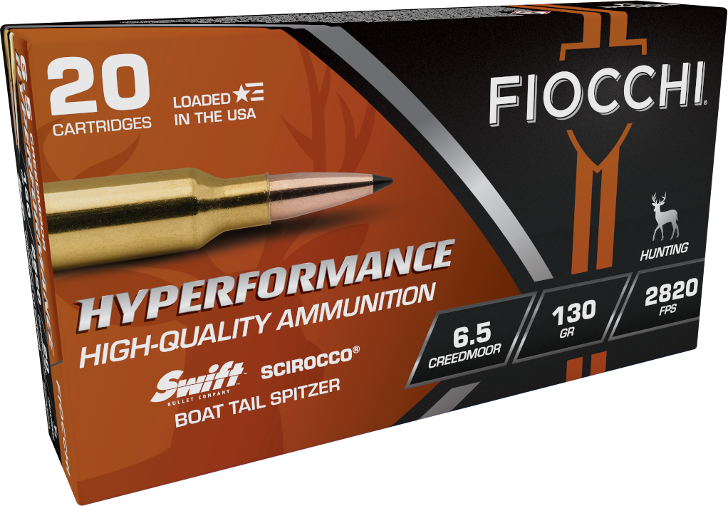 FIOCCHI HYPERFORMANCE  6.5 CREEDMOOR    130 SCCIR 20RND  65CMSCA