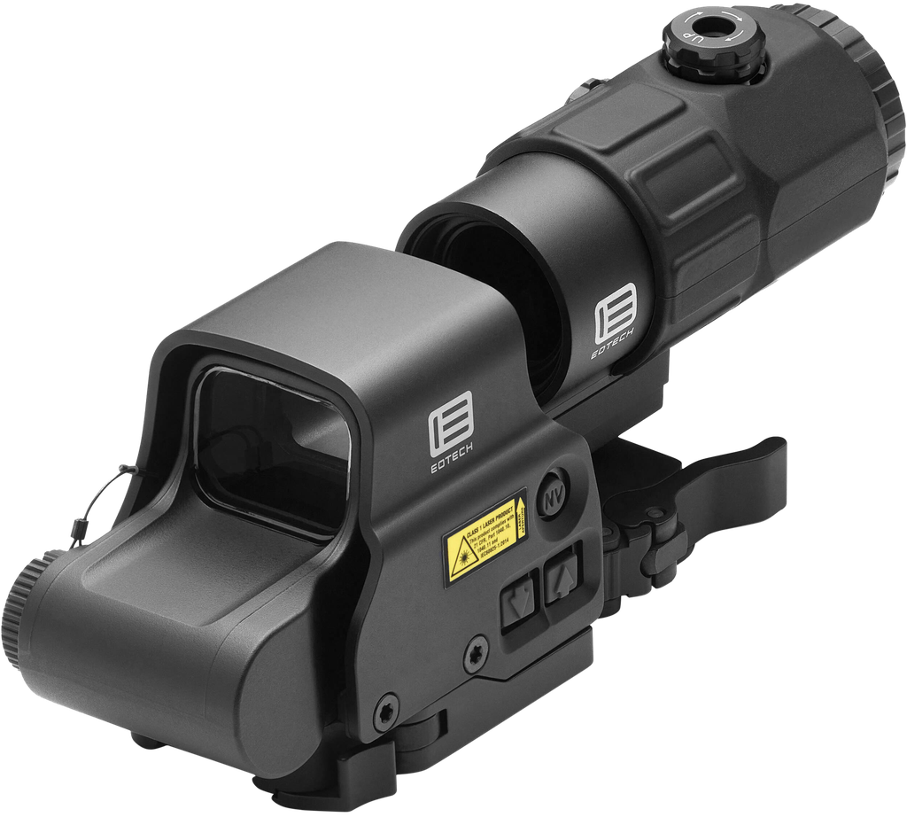 EOTECH HHS V EXPS3-4 W/ G45 5X MAGNIFIER W/ QD SWITCH TO SIDE MOUNTING SYSTEM