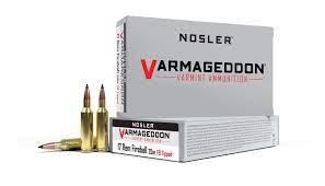 NOSLER 63100 17 REMINGTON FIREBALL 20 GRAIN FB TIPPED 20 RNDS