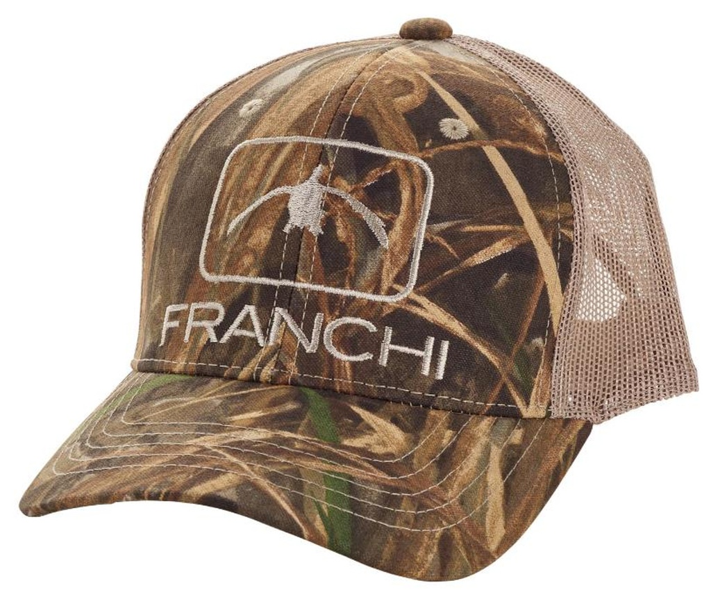 FRANCHI DUCK LOGO HAT IN MAX-7 CAMO #91236