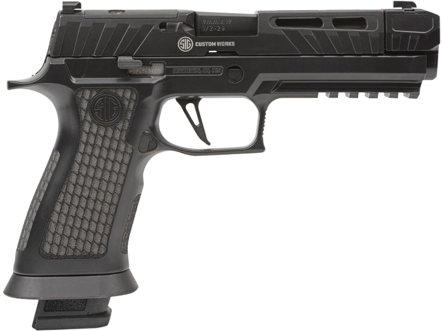 ON SALE! SIG SAUER P320V004 P320 SPECTRE COMP BLACKOUT  9MM 21+1, 4.60"
