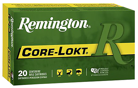 REMINGTON 27657 CORE-LOKT 6.5 CREEDMOOR 140 GRAIN PSPCL 20 RNDS