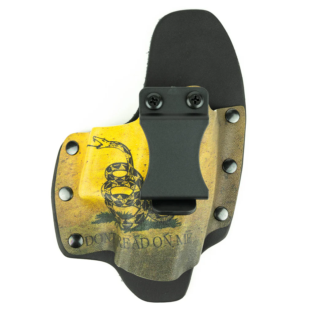 BULLSEYE HOLSTERS IWB-HYB-019-L-R IWB KIT LARGE RIGHT HAND DON`T TREAD ON ME