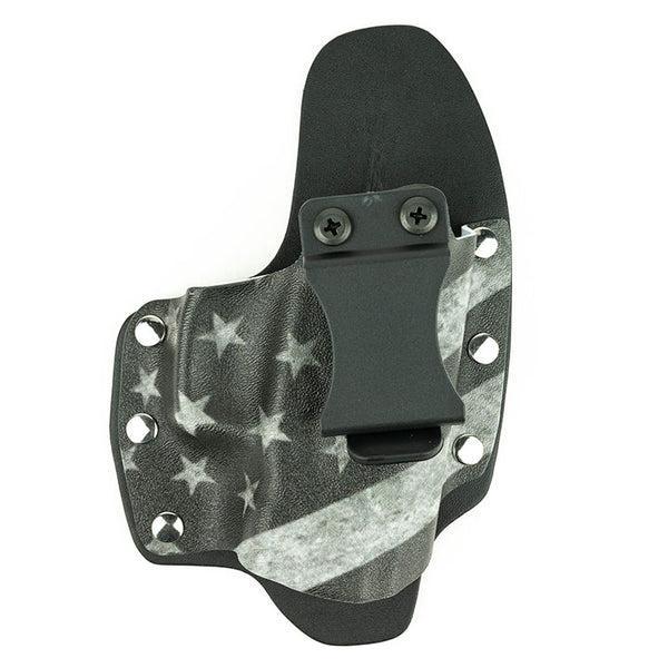 BULLSEYE HOLSTERS IWB-HYB-075-M-R IWB KIT MEDIUM RIGHT HAND GRAY FLAG