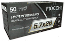 FIOCCHI 57PT40 HYPERFORMANCE 5.7X28MM 40GR THP 50 RNDS