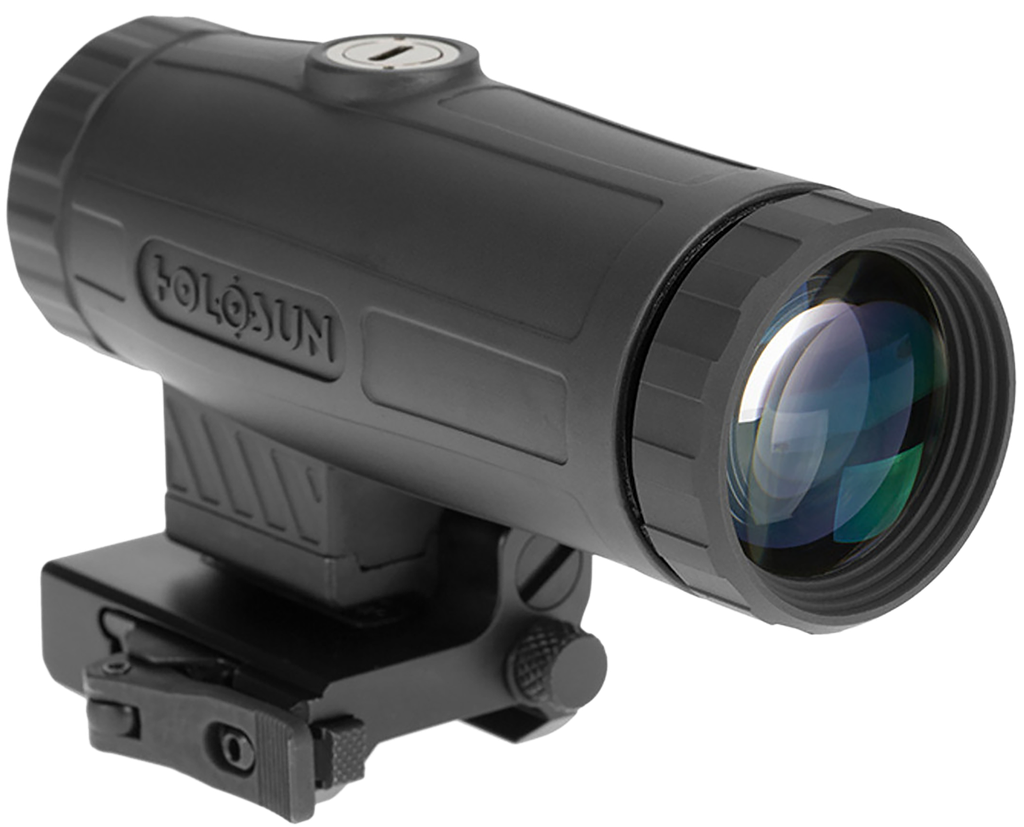 HOLOSUN HM3X 3X MAGNIFIER ON QD MOUNT W/ FLIP 