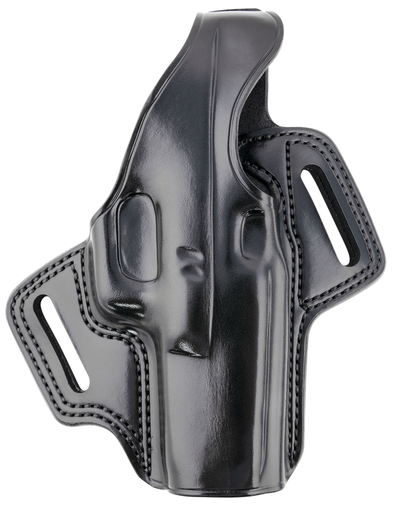 GALCO FLETCH OWB BLACK LEATHER GLOCK 31/17 GEN1-5/ 22 GEN2-5 WIDE RH BLACK FL224RB