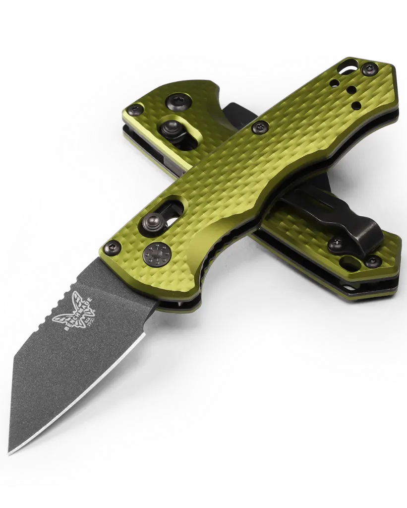 BENCHMADE 2950BK-2 PARTIAL IMMUNITY AUTO OPEN CPM-M4 STEEL