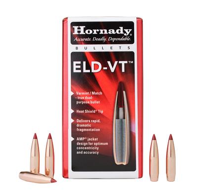 HORNADY 22762 ELD-VT 22 CAL 62 GRAIN .224 DIAMETER 100 CNT