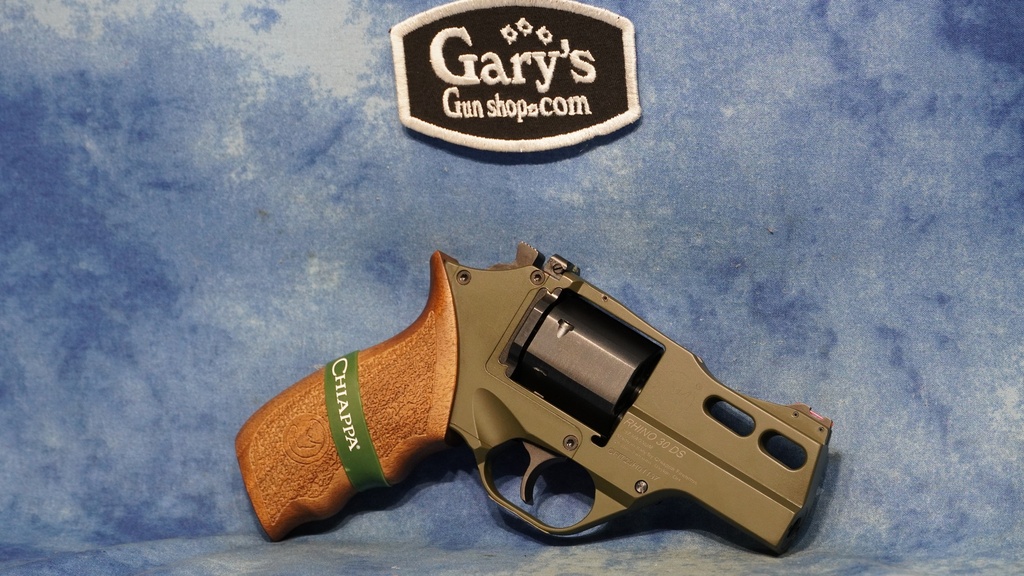 CHIAPPA 340.285 RHINO 30DS REVOLVER 357 MAGNUM 3" BBL OD GREEN