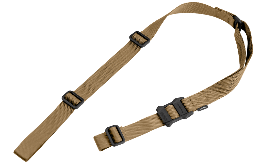 MAGPUL MAG513COY MS1 SLING COYOTE NYLON 48"- 60" OAL ADJ. TWO-POINT RIFLE