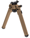 MAGPUL MAG933-FDE BIPOD M-LOK ATTACHMENT, FLAT DARK EARTH MIL-SPEC ANODIZED ALUMINUM, 6.80-10.30"