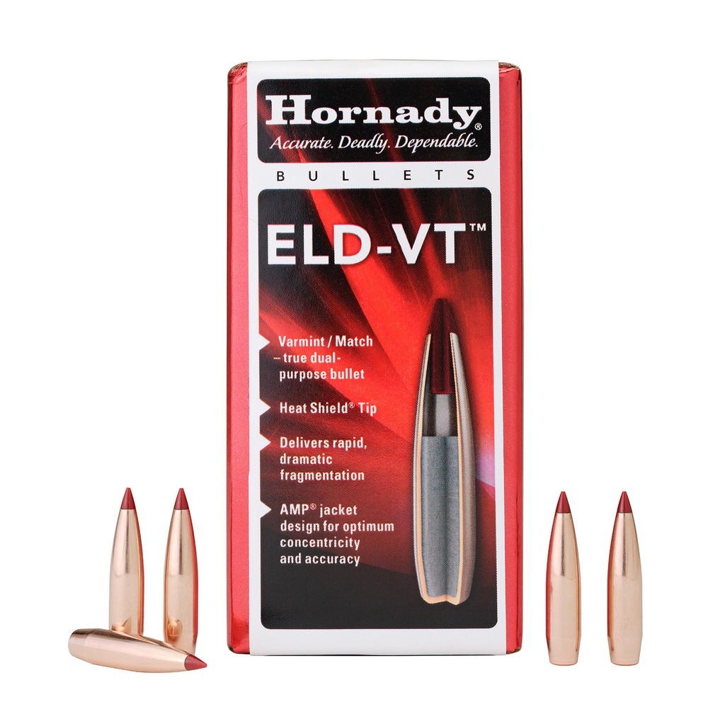 HORNADY 26103 ELD-V 6.5MM .264 100 GRAIN 100 CNT