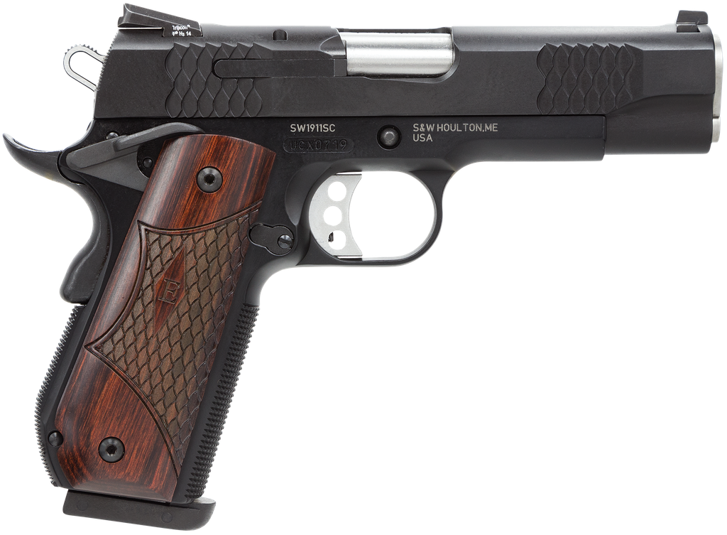 ON SALE! SMITH & WESSON 108483 M-1911 E SERIES 45 ACP 4.25" BBL SCANDIUM 
