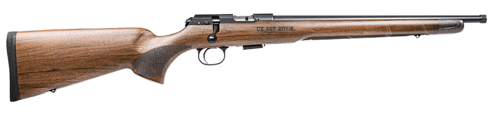 CZ 02370 MODEL 457 ROYAL 22 LR 16.5" BBL WALNUT