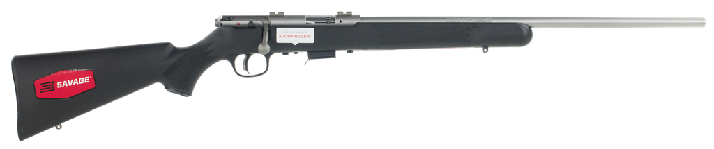 SAVAGE ARMS 96712 93R17 FSS 17 HMR CALIBER WITH 5+1 CAPACITY, 21" BARREL, MATTE STAINLESS