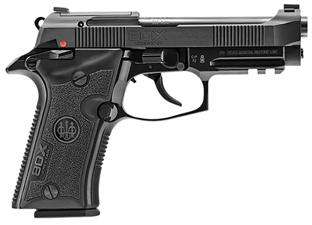 BERETTA J80XBLK13 80X CHEETAH 380 ACP 13+1 3.90" BLACK O.R. / SLIDE