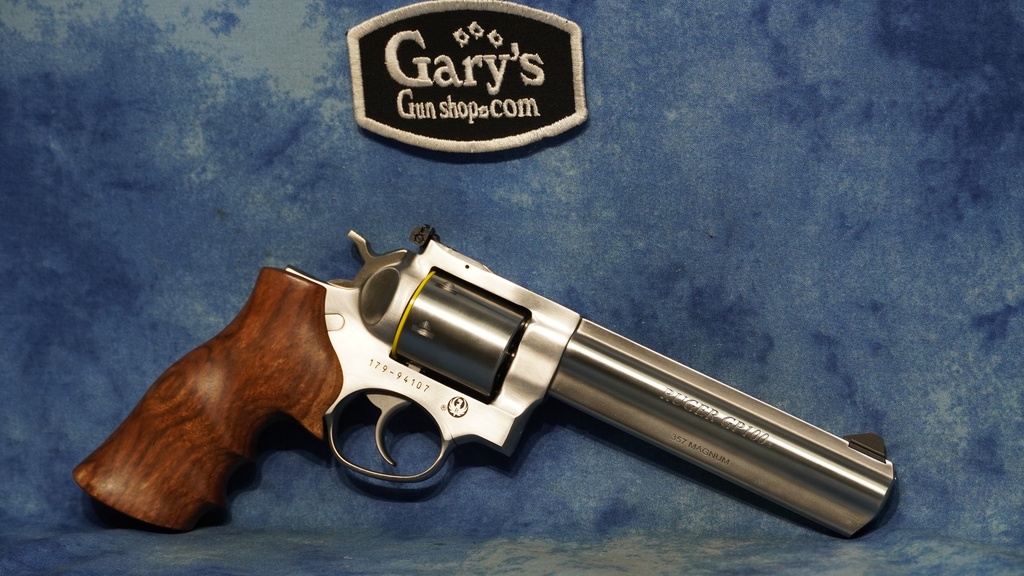 RUGER 1759 GP100 357 MAGNUM SS 6" UNFLUTED CYLINDER 