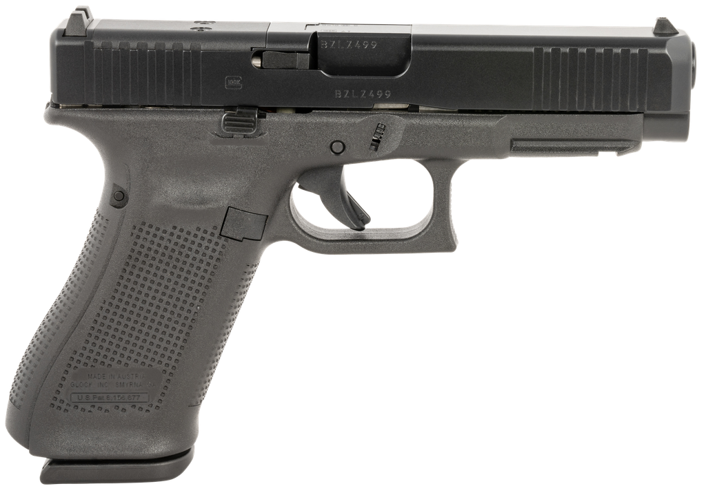 GLOCK PA475S203MOS G47 GEN5 MOS FULL SIZE 9MM LUGER 17+1 4.49" BLACK GMB BARRE