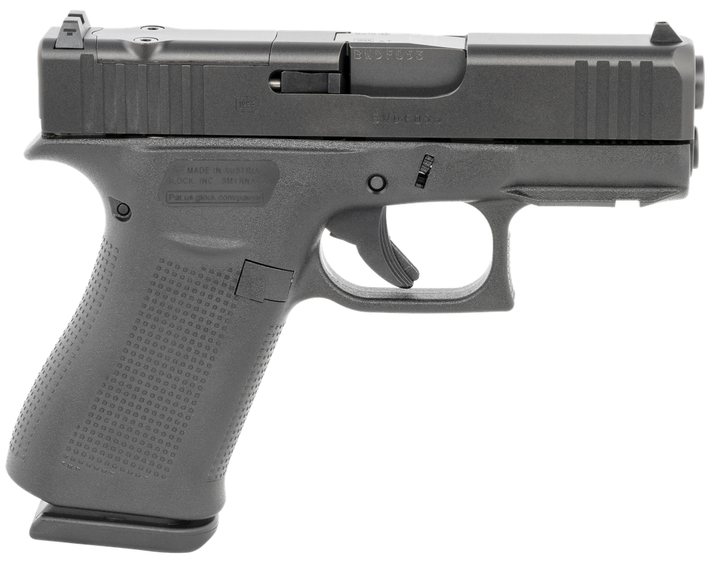 GLOCK PX4350201FRMOS G43X M.O.S. 9MM BLACK 10 RND 3.39" BBL