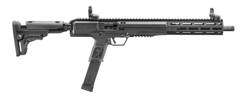 RUGER 19307 LC CARBINE 10MM 16.25" BBL 30 RND MAG BLACK