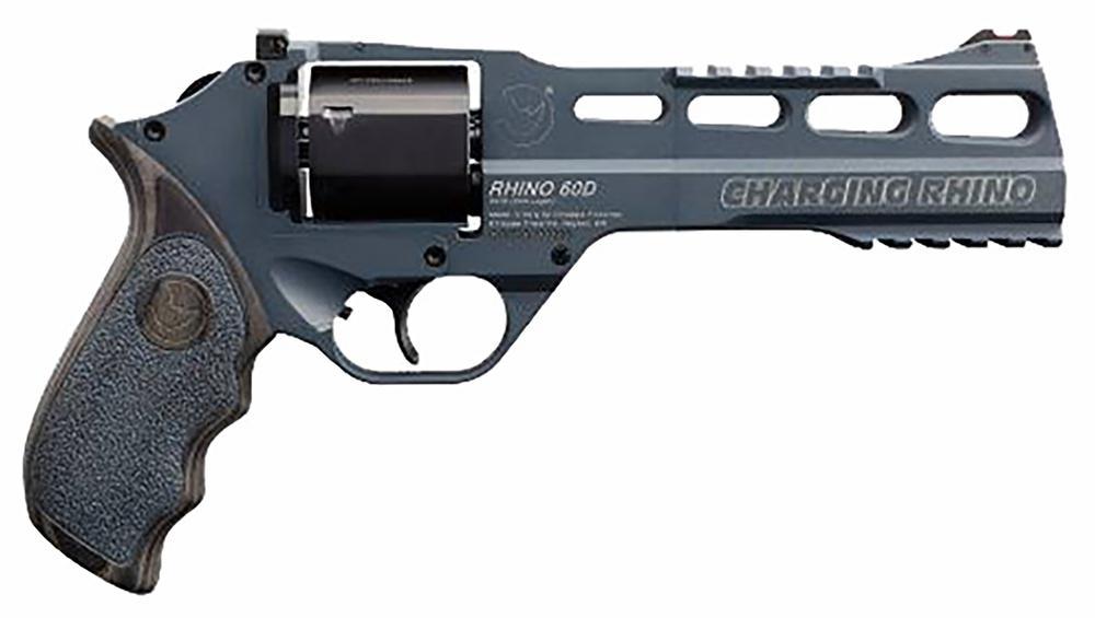 CHIAPPA 340.314 9MM CHARGING RHINO 60D GEN-II 6" BBL SLATE CERAKOTE 