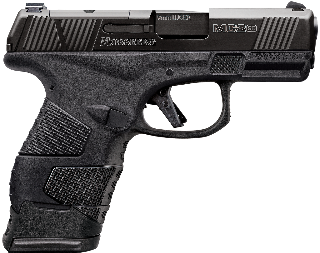 MOSSBERG 9MM MC2SC SUB-COMPACT BLACK 3.4IN BBL 14/ 11RND OR 89025