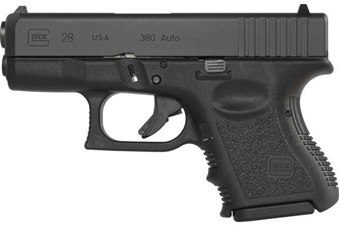 GLOCK UI2850201 G28 380ACP BLACK 10 RND