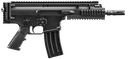 FN AMERICA 38101240 5.56MM SCAR15P BLACK 7.5IN BBL 30RND MAG