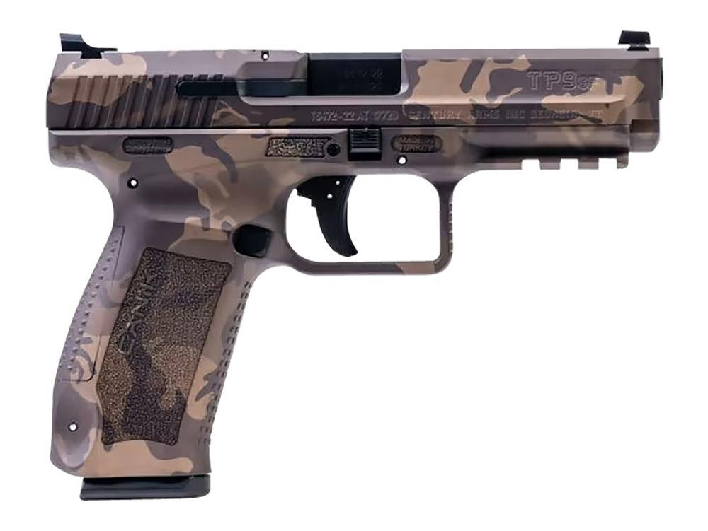 CANIK 9MM TP9SF 4.46" BBL 18RND WOODLAND BRONZE