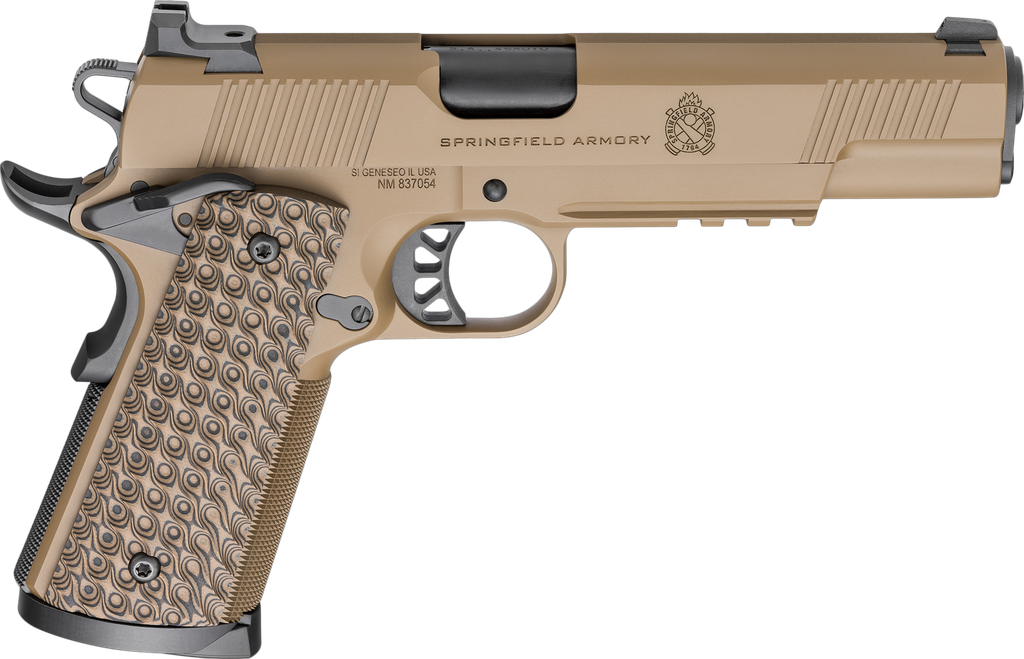 ON SALE! SPRINGFIELD ARMORY PC9125LRCB 1911 TRP 45 ACP 5" BBL COYOTE BROWN 