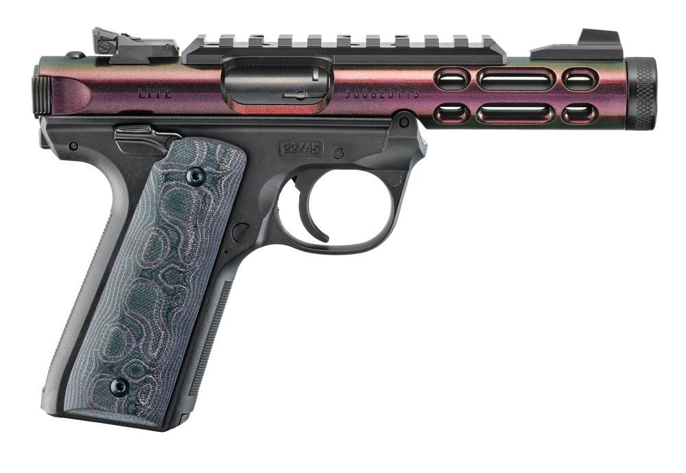 RUGER 43954 MARK IV 22/45 LITE GUN CANDY 22 LR G10 GRIPS