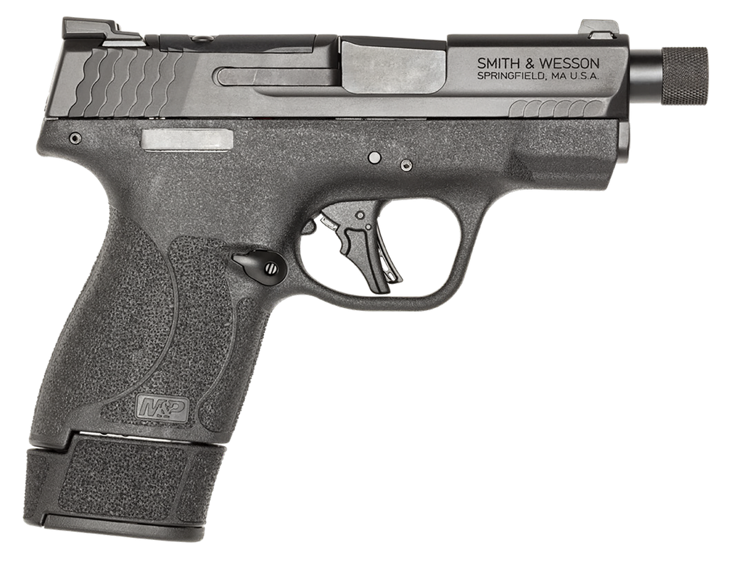 SMITH & WESSON 14095 M&P9 SHIELD PLUS 9MM THREADED OR 15+1
