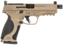 SMITH & WESSON 14163 M&P M2.0 FDE 4.63" THREADED BBL 17 RND