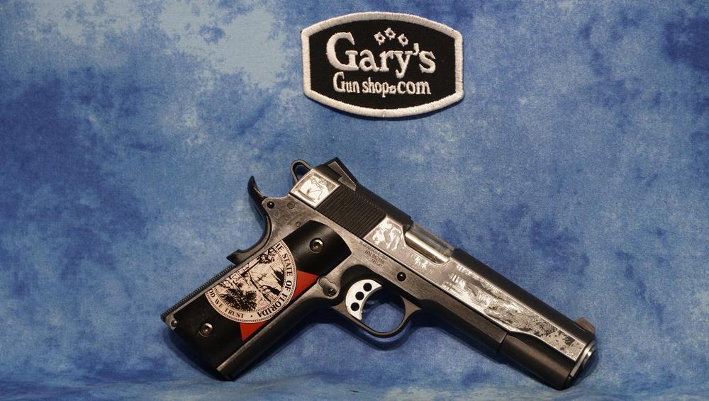SPRINGFIELD ARMORY GARRISON FLORIDA ENGRAVED 45 ACP PX9420EMF