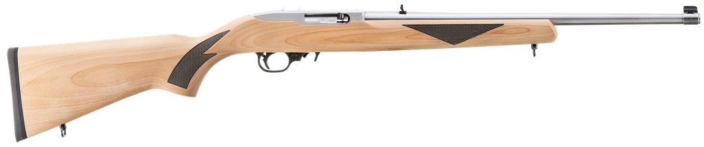 RUGER 41275 10/22 75TH ANNIVERSARY SPORTER 22 LR 10+1 18.50" SATIN STAINLESS
